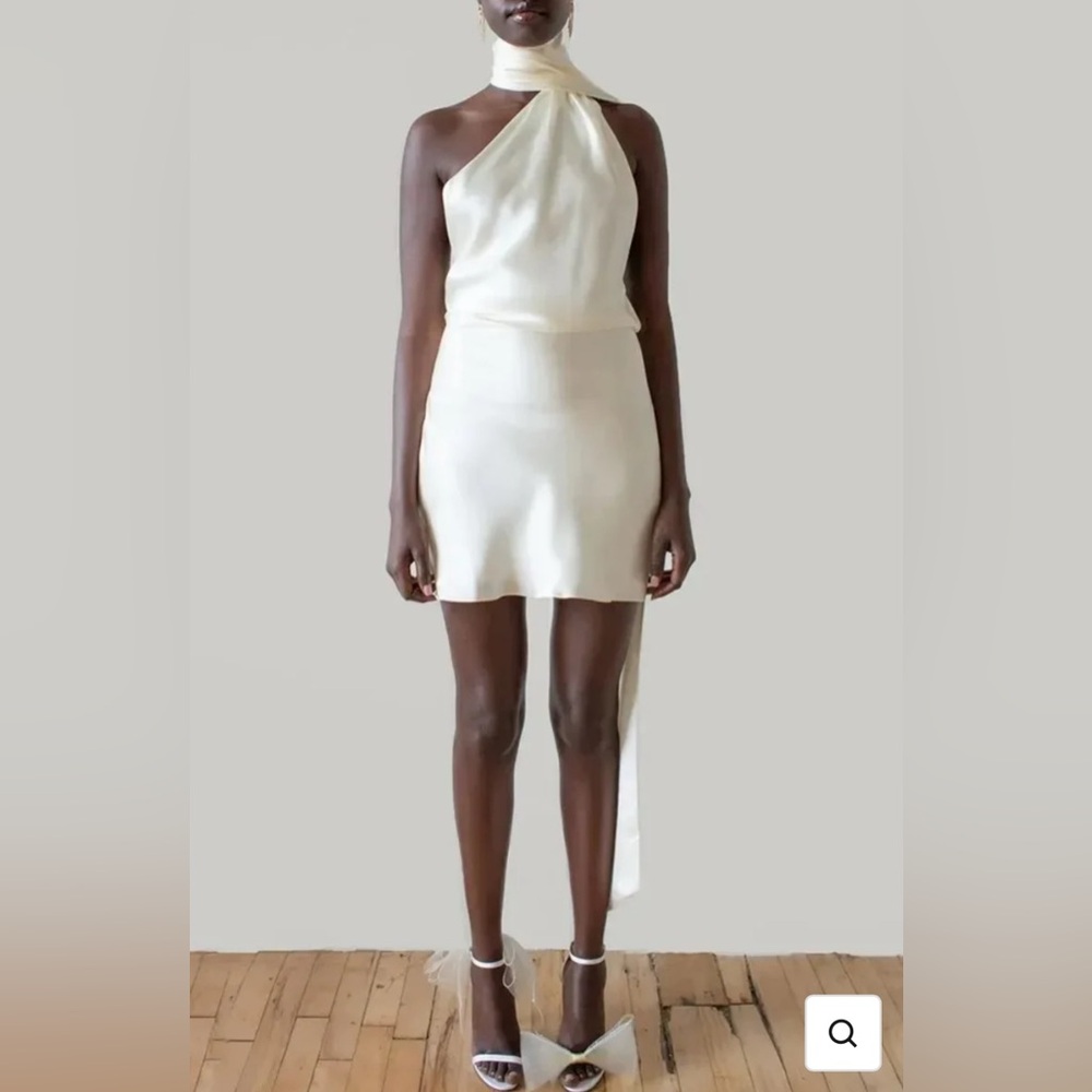 Orseund Iris | Hollywood Mini Dress in Cream | Size M